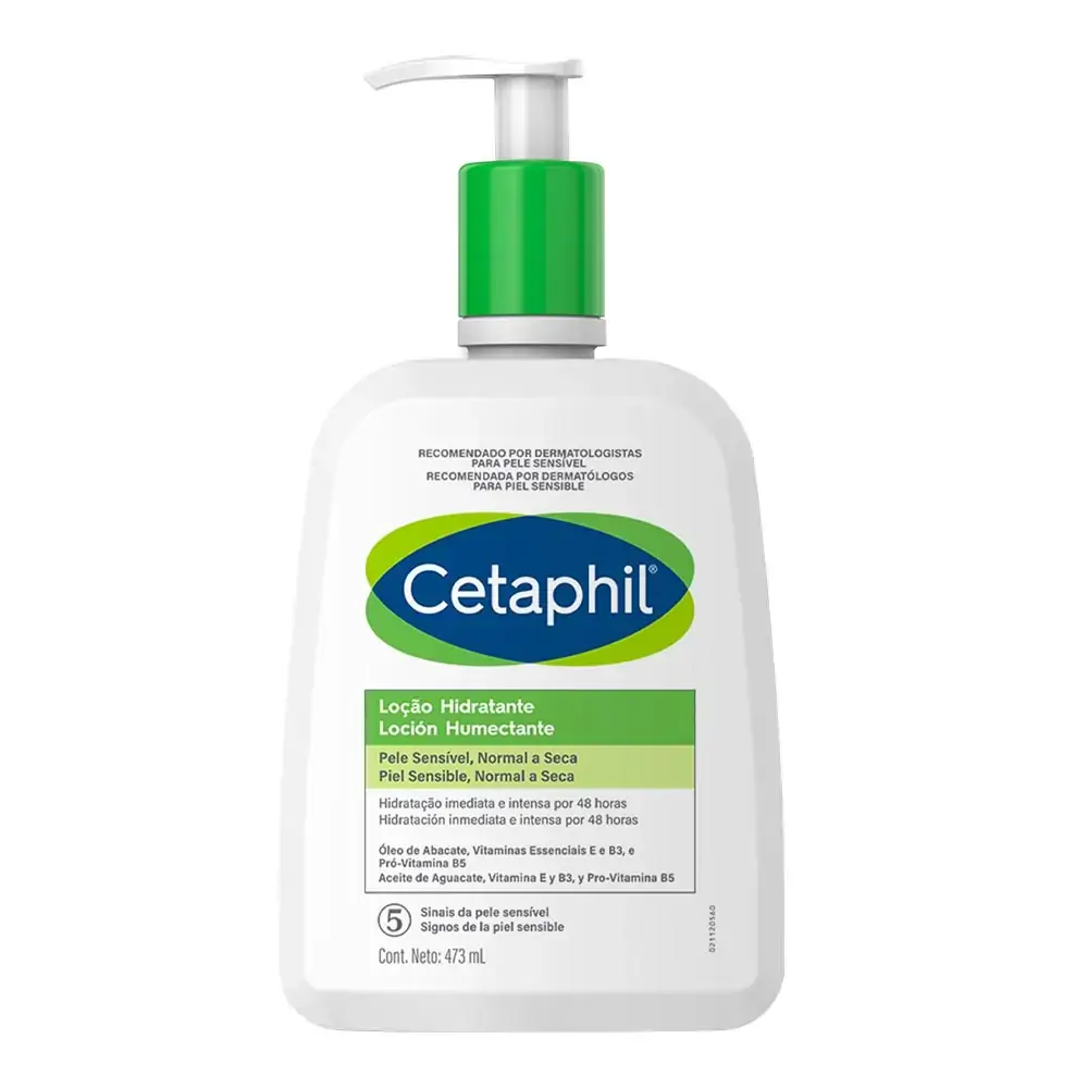 Loção Hidratante Cetaphil Corpo e Rosto Com 473ml