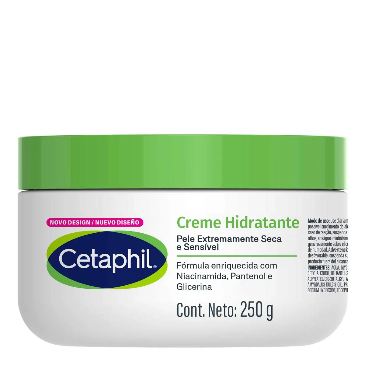Creme Hidratante Cetaphil Pele Extremamente Seca e Sensível Com 250g