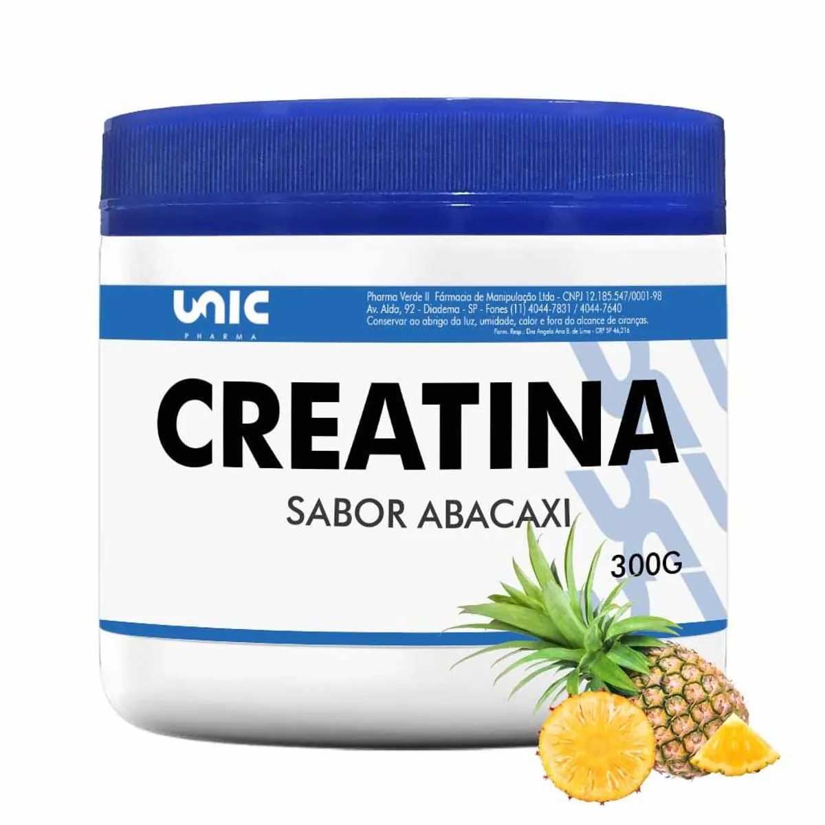 Creatina Com Sabor - 300g Abacaxi
