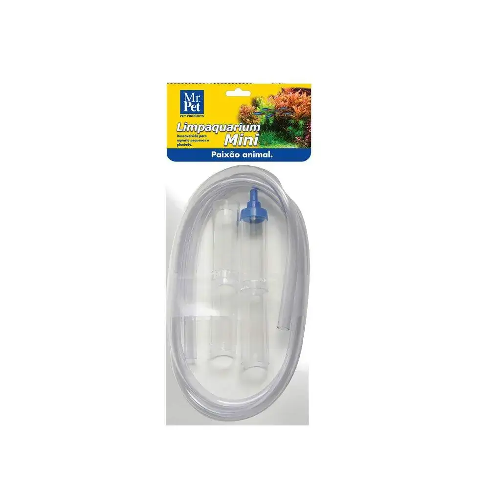 Sifão Mr.pet Limpa Aquário Estágio Automático