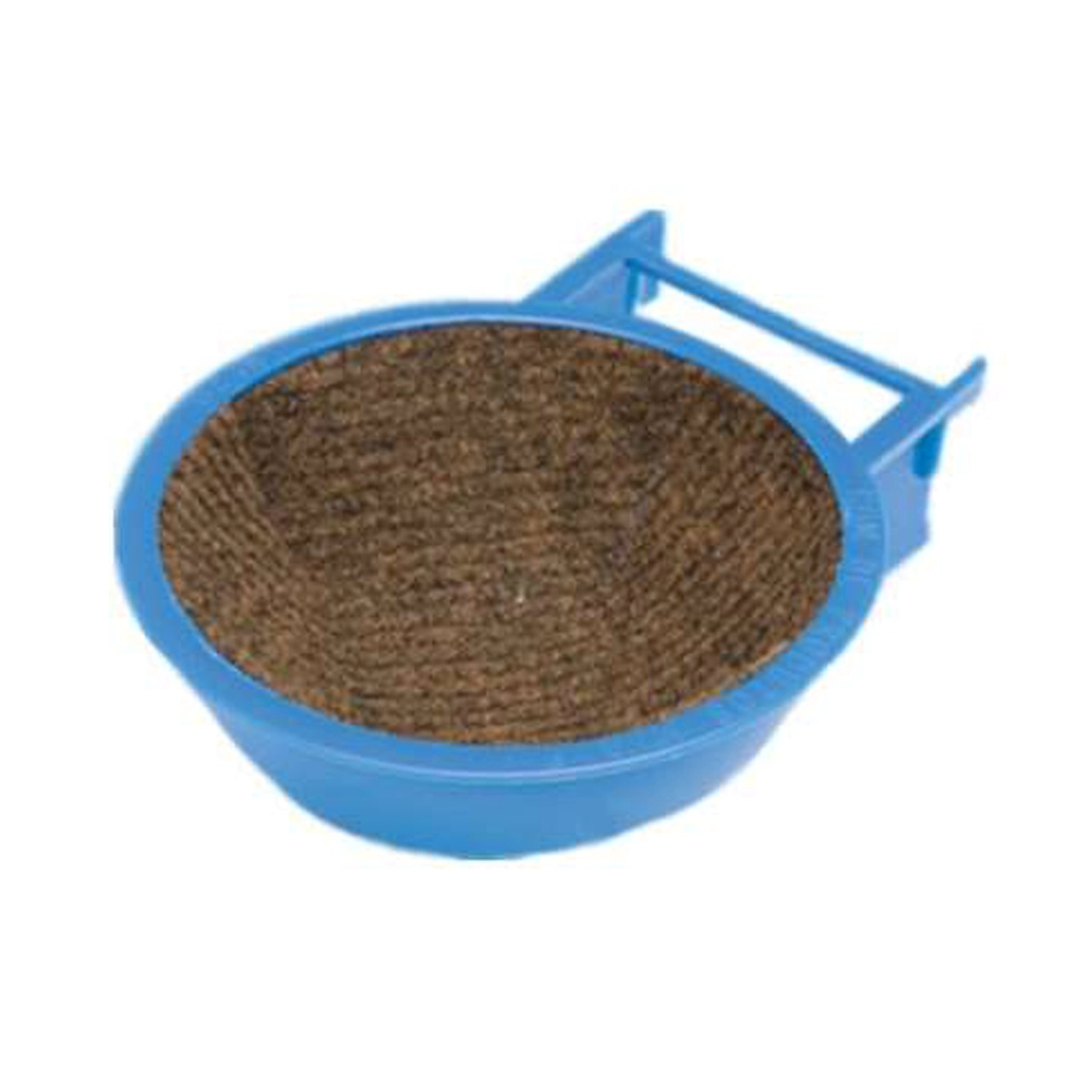 Porta Ninho Carpete Mr. Pet Pássaros Azul