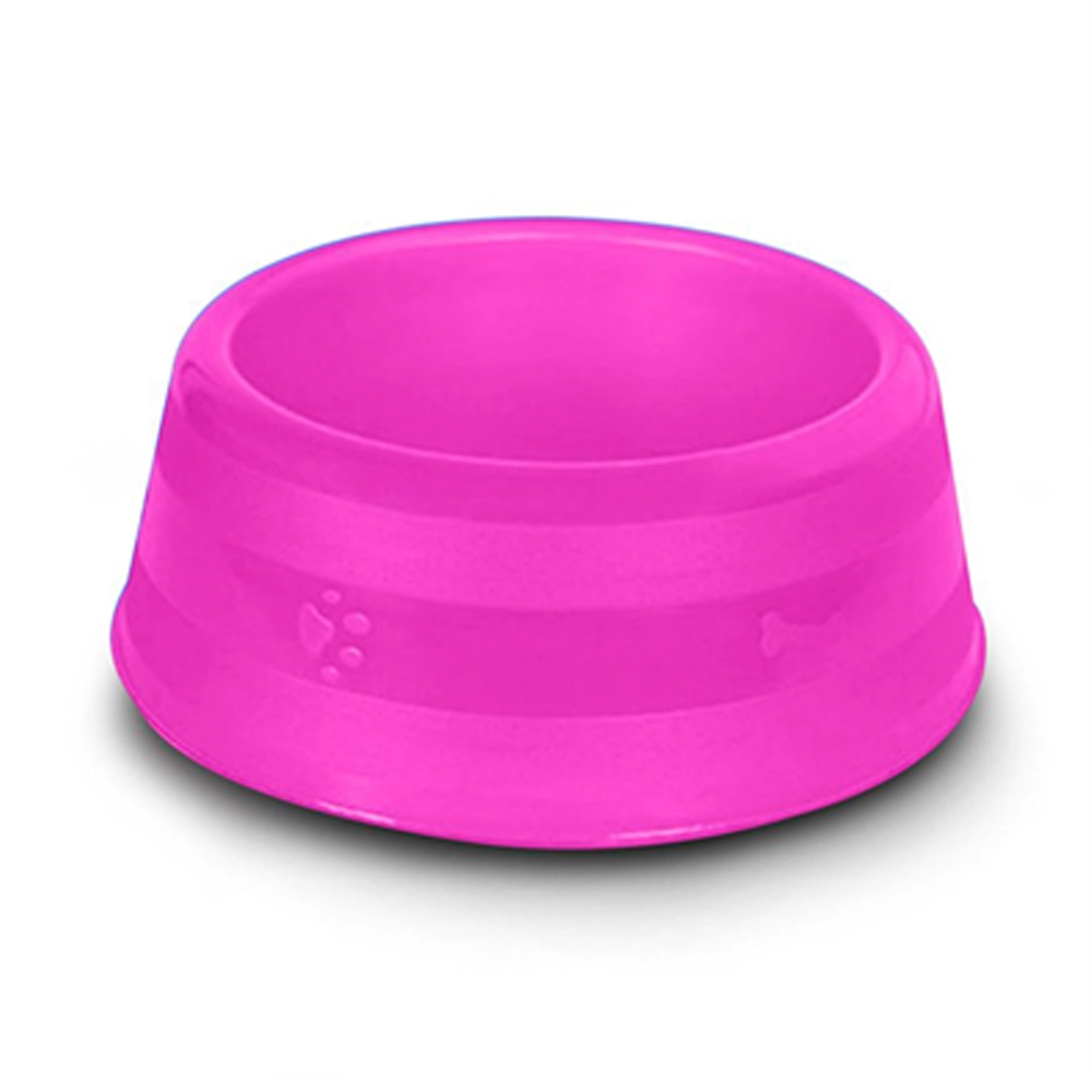 Comedouro Mr. Pet Luxo Cães Filhotes Rosa