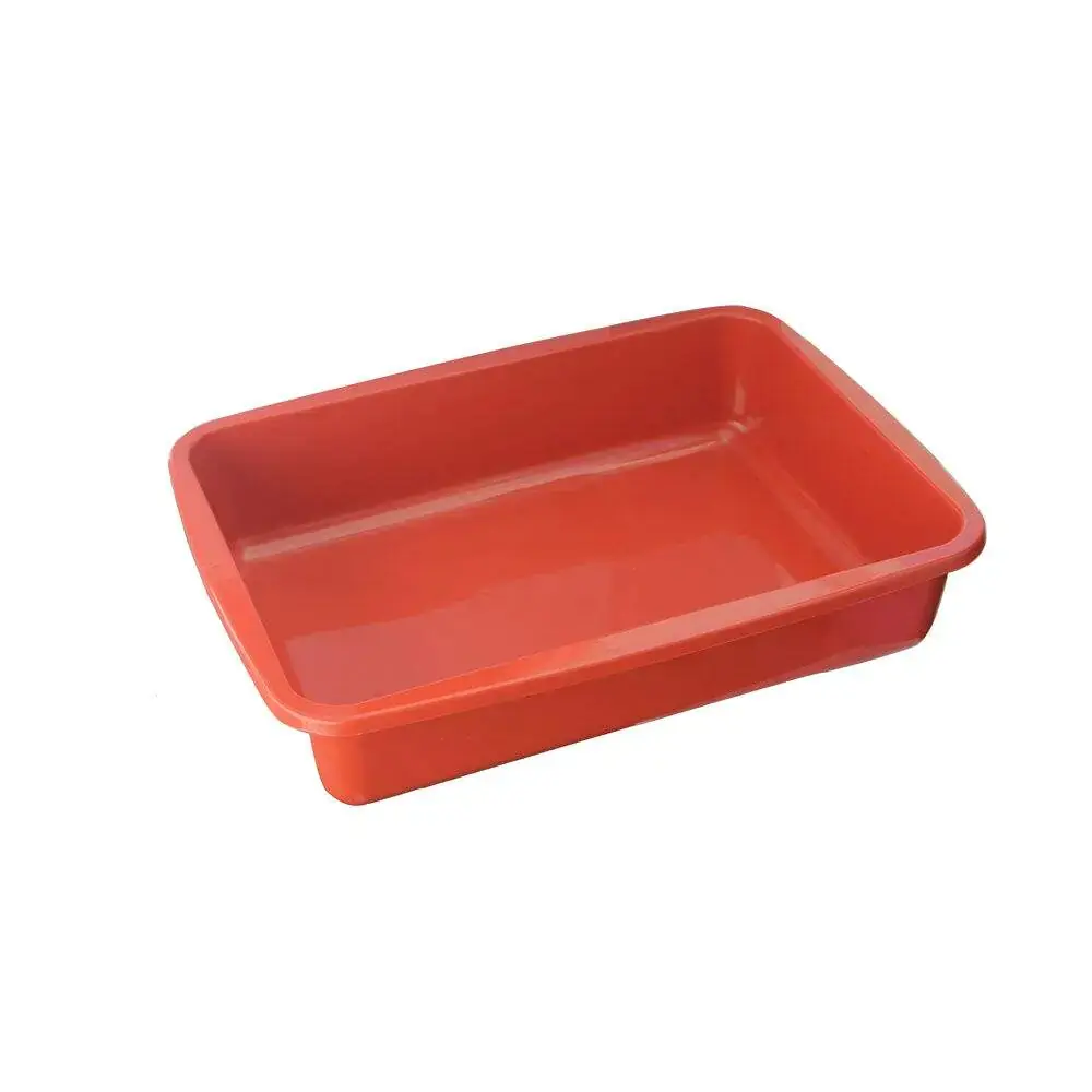 Bandeja Higiênica Média Mr Pet Para Gatos Vermelho