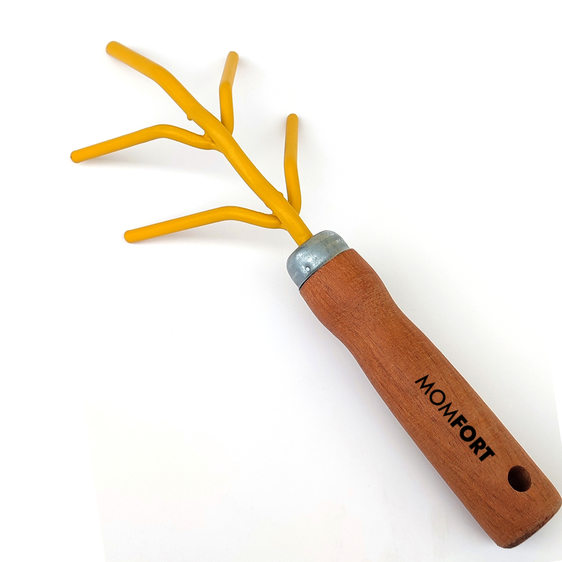 Ancinho Metal com Cabo Madeira 5x9,5x24,5cm Momfort