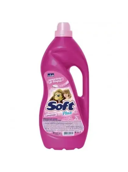 Amaciante Soft Plus 2l Lavanda Rosa