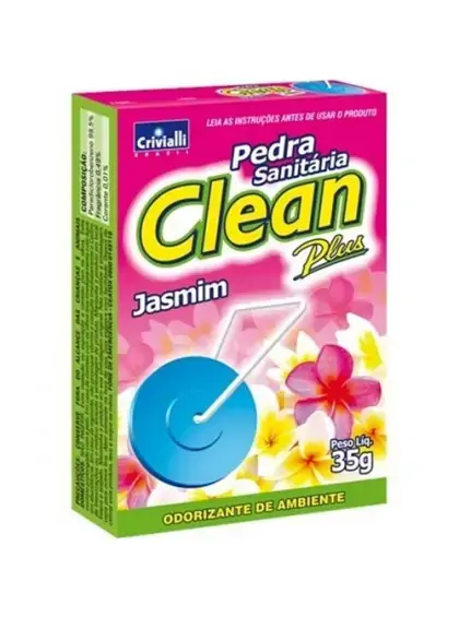 Pedra Sanitaria Clean Plus Jasmim