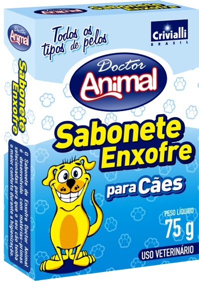 Sabonete Enxofre Doctor Animal