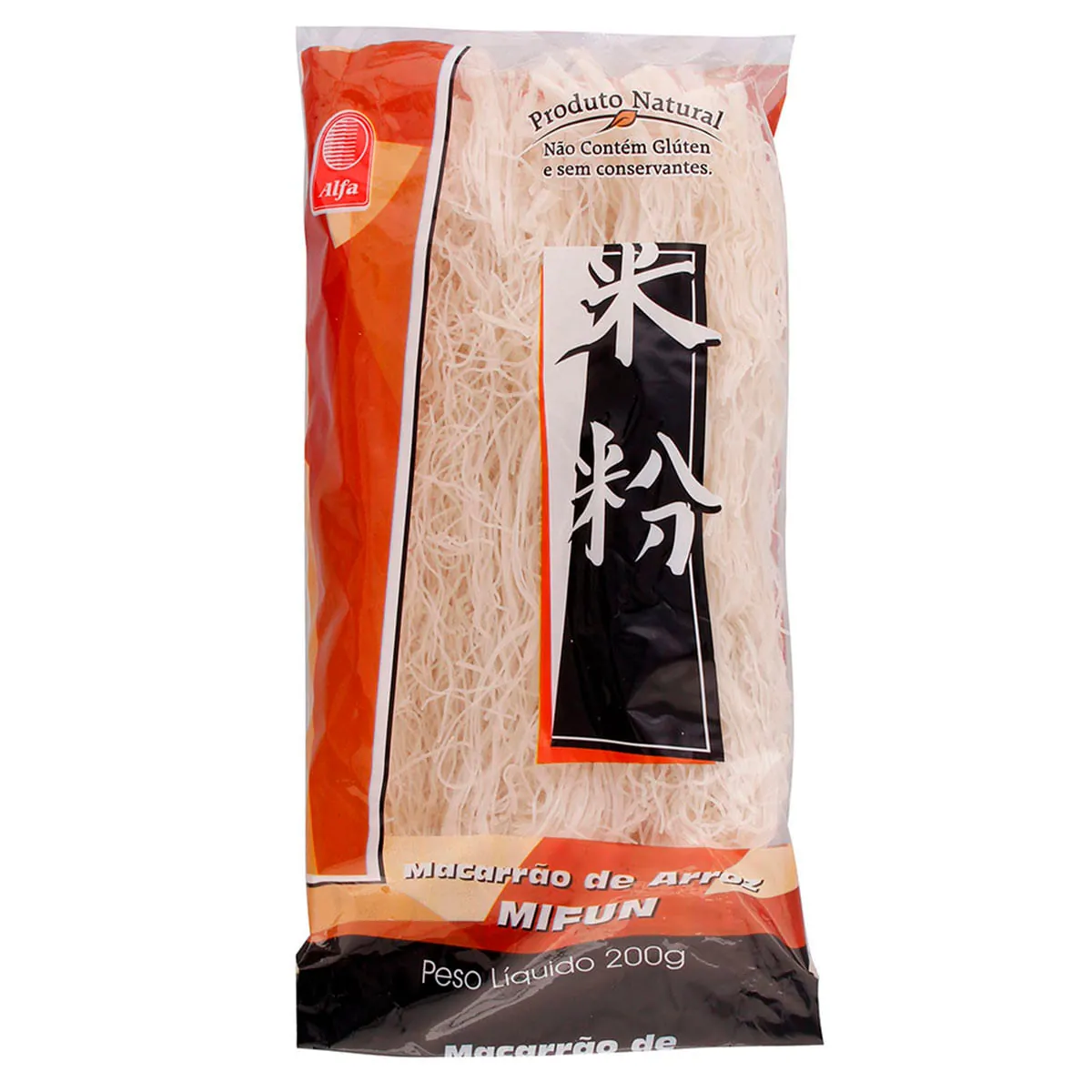 Macarrão Oriental Bifum De Arroz 200gr