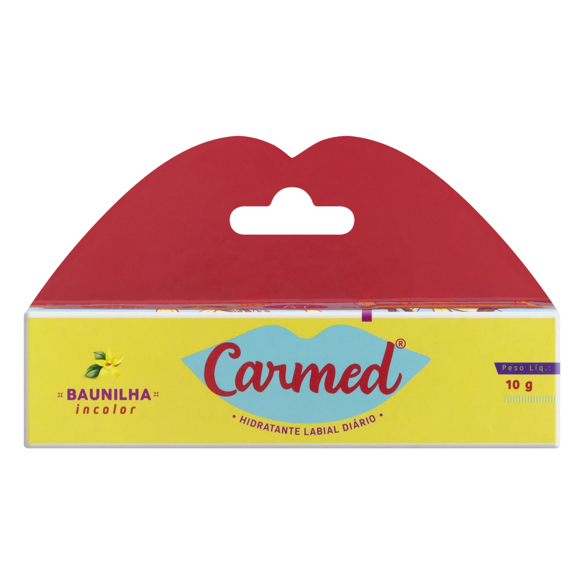 Hidratante Labial Carmed Sabor Baunilha 10g