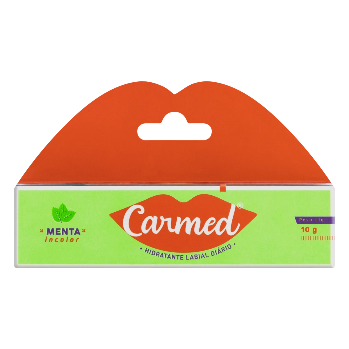 Hidratante Labial Carmed Sabor Menta10g