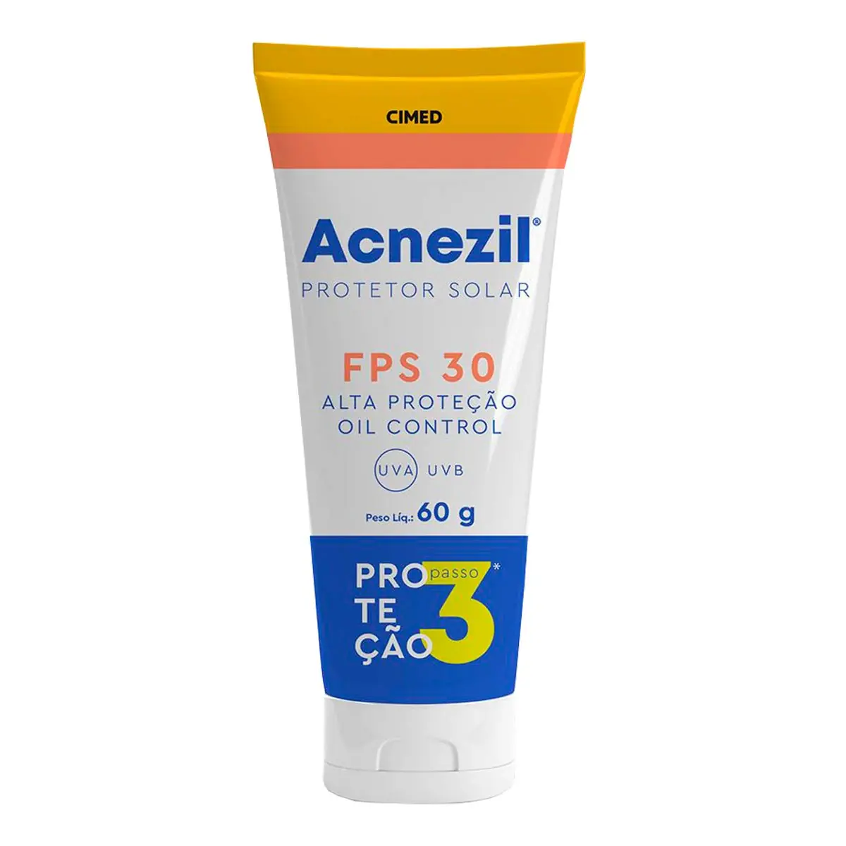 Protetor Solar Fps 30 Acnezil Caixa 60g