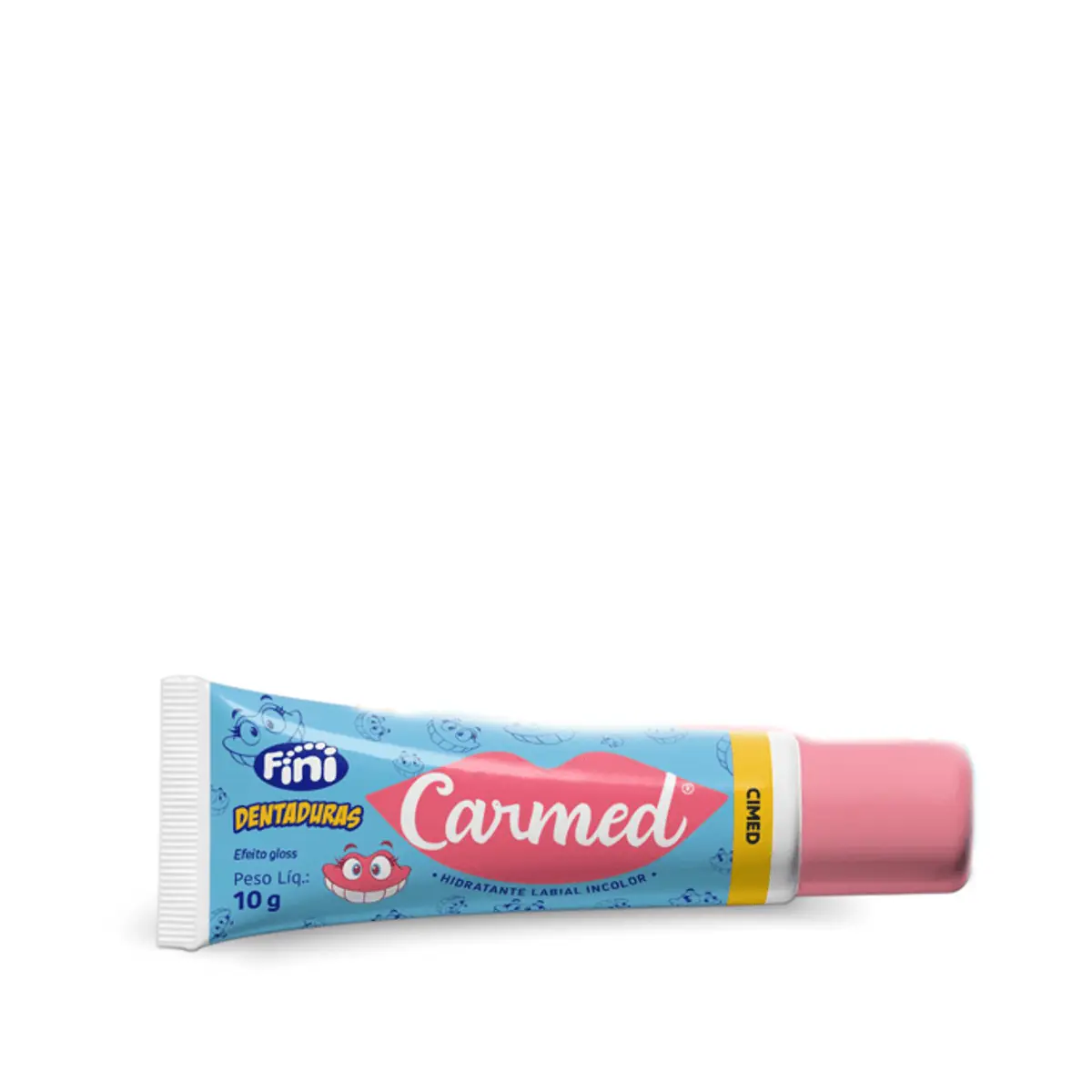 Hidratante Labial Fini Dentaduras Carmed Caixa 10g