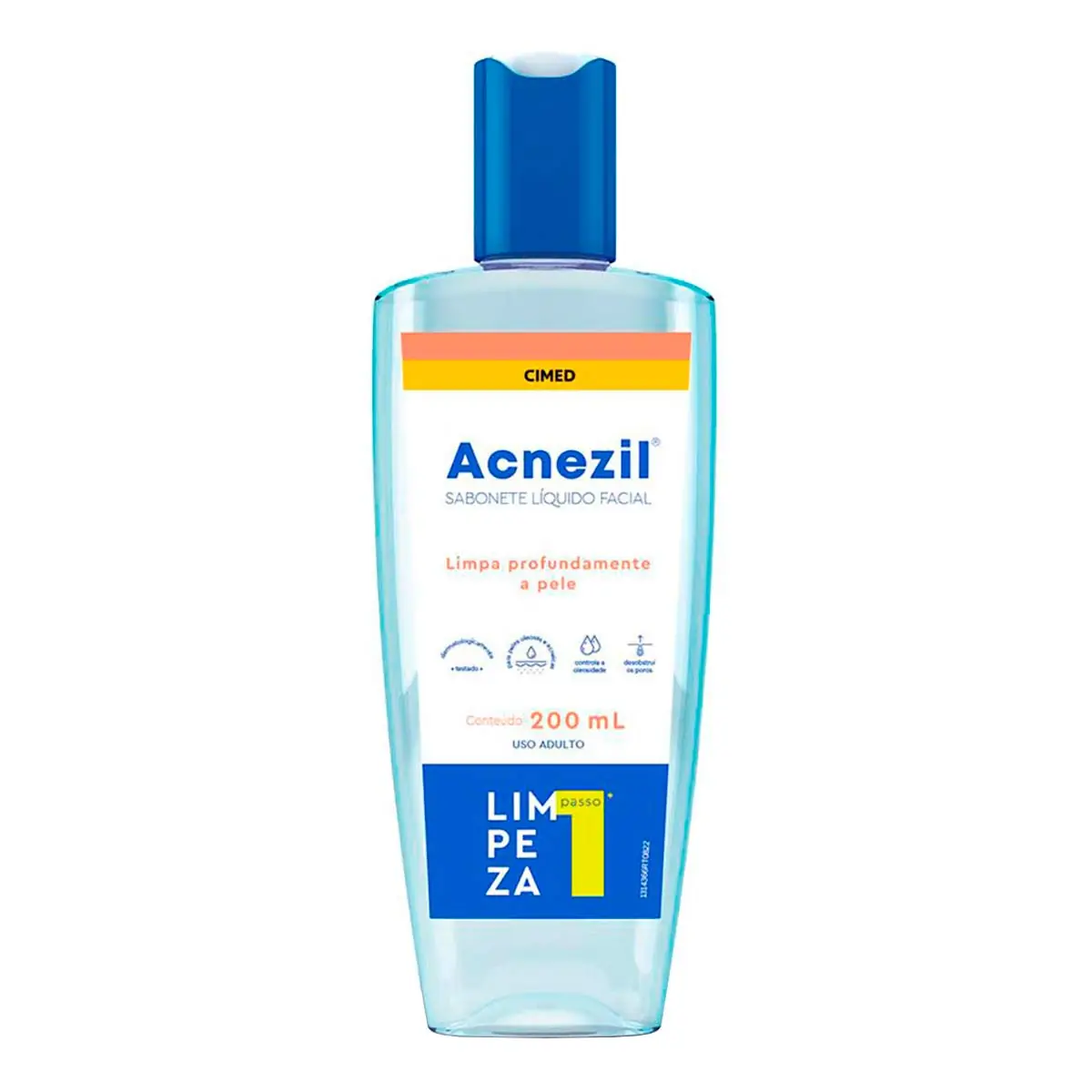 Peroxido de Benzoila ACNEZIL SABONETE LIQUIDO FACIAL 200ML