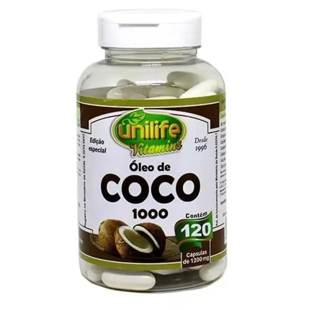 Oleo De Coco 1000 Mg 60 Caps Nutracom Nutracom