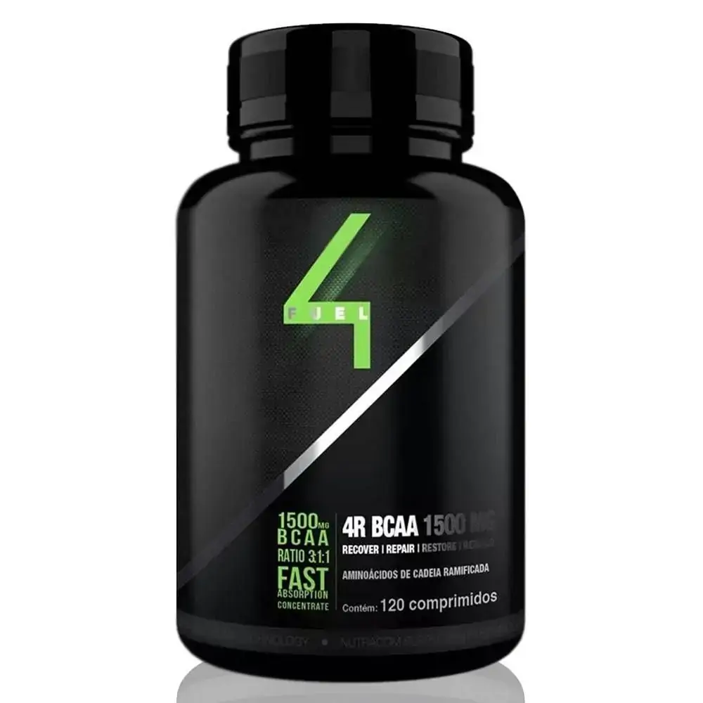 Bcaa 1500mg 120 Comprimidos 4fuel