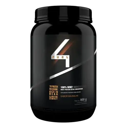 100 Whey 900g Baunilha 4 Fuel