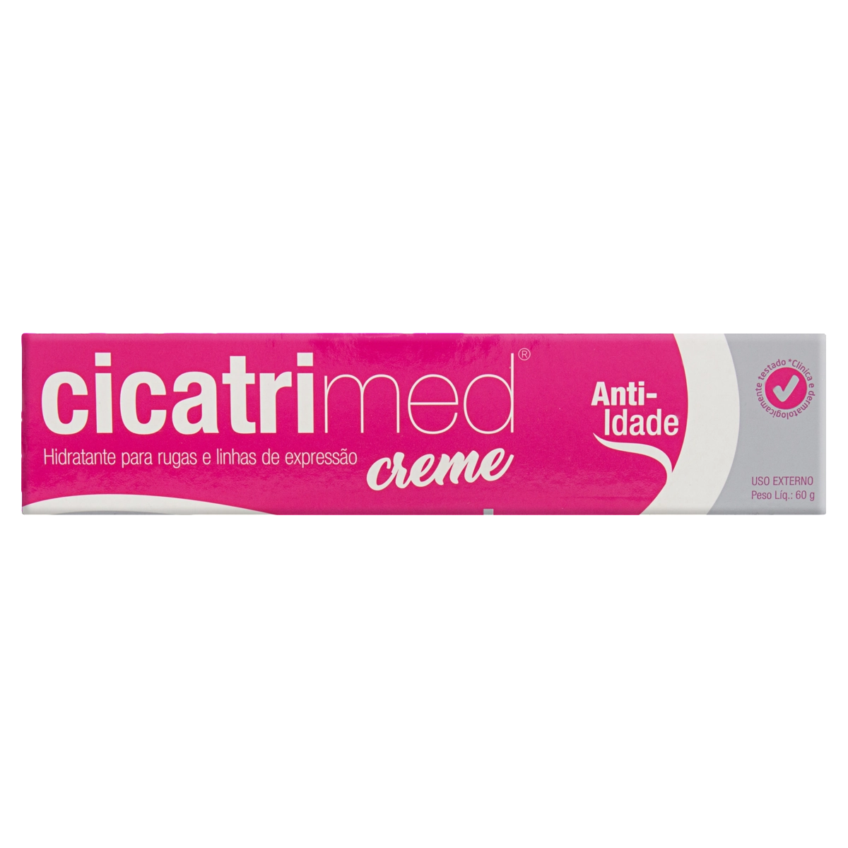 Creme Para Rugas E Linhas De Expressão Anti Idade Cicatrimed Caixa 60g