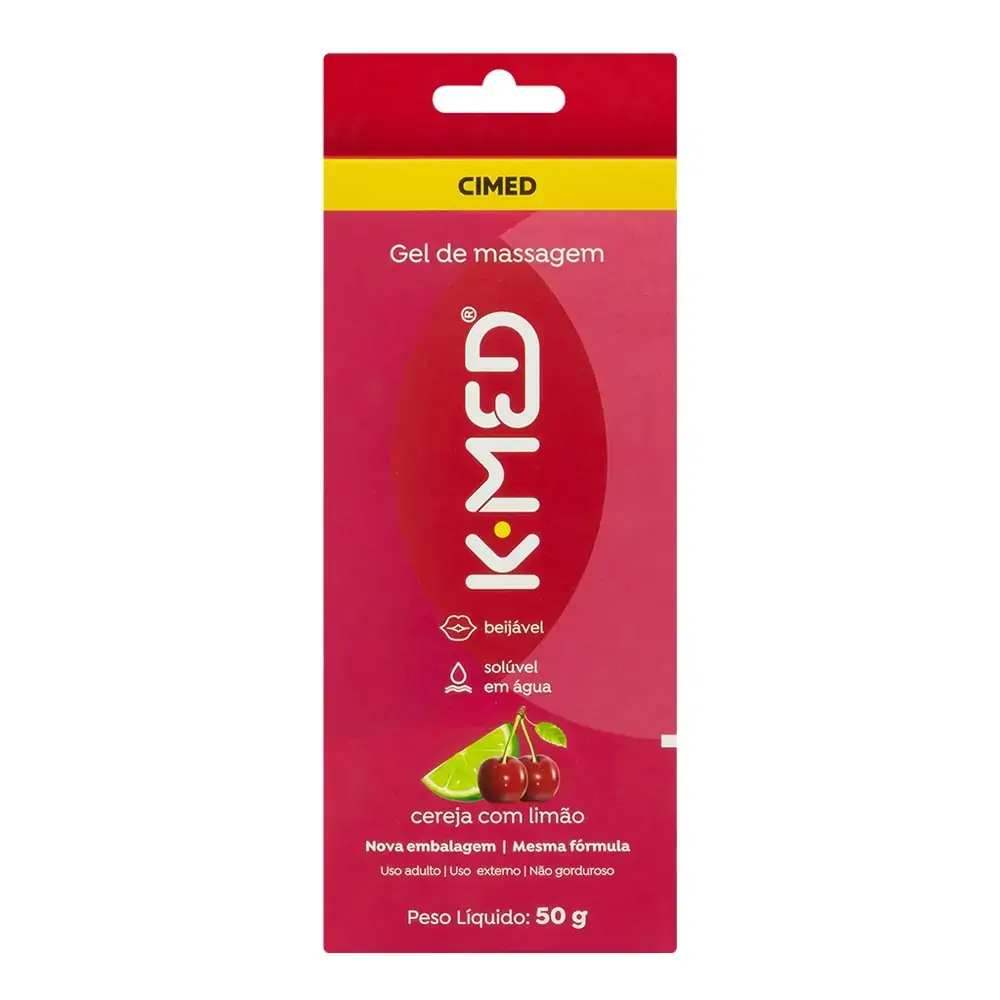 K-Med Rocketts Gel de Massagem Cereja e Limão 50g