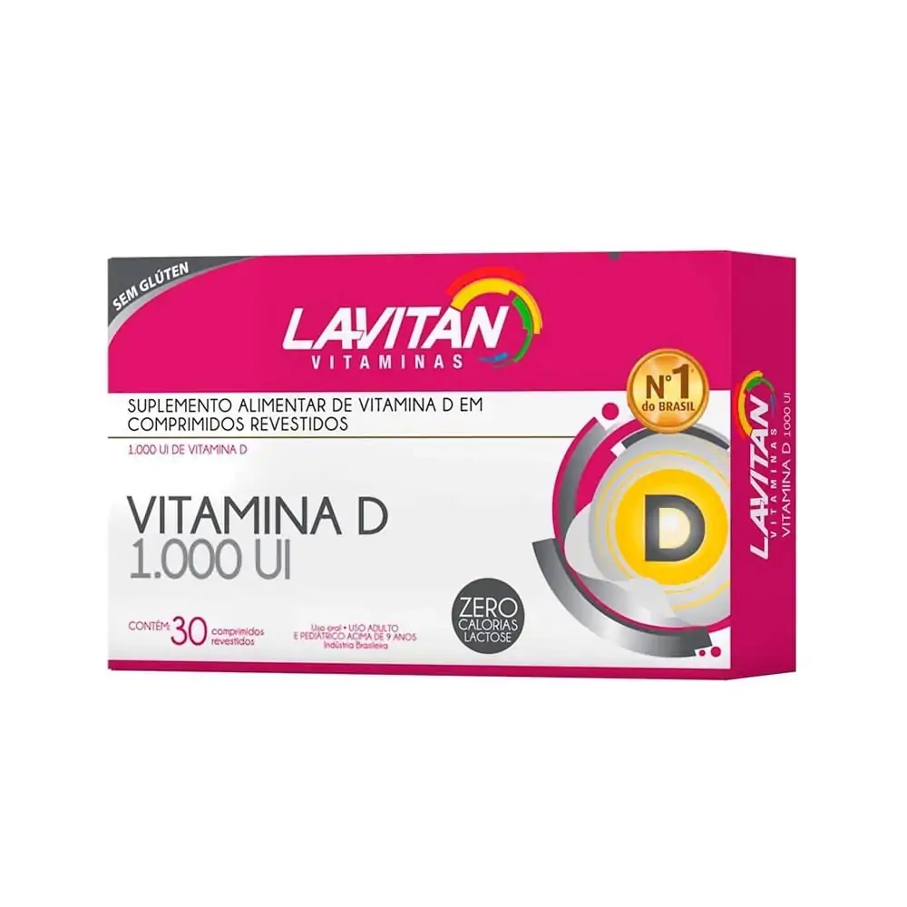 Vitamina D 1.000ui 30 Cpr Rev Cimed