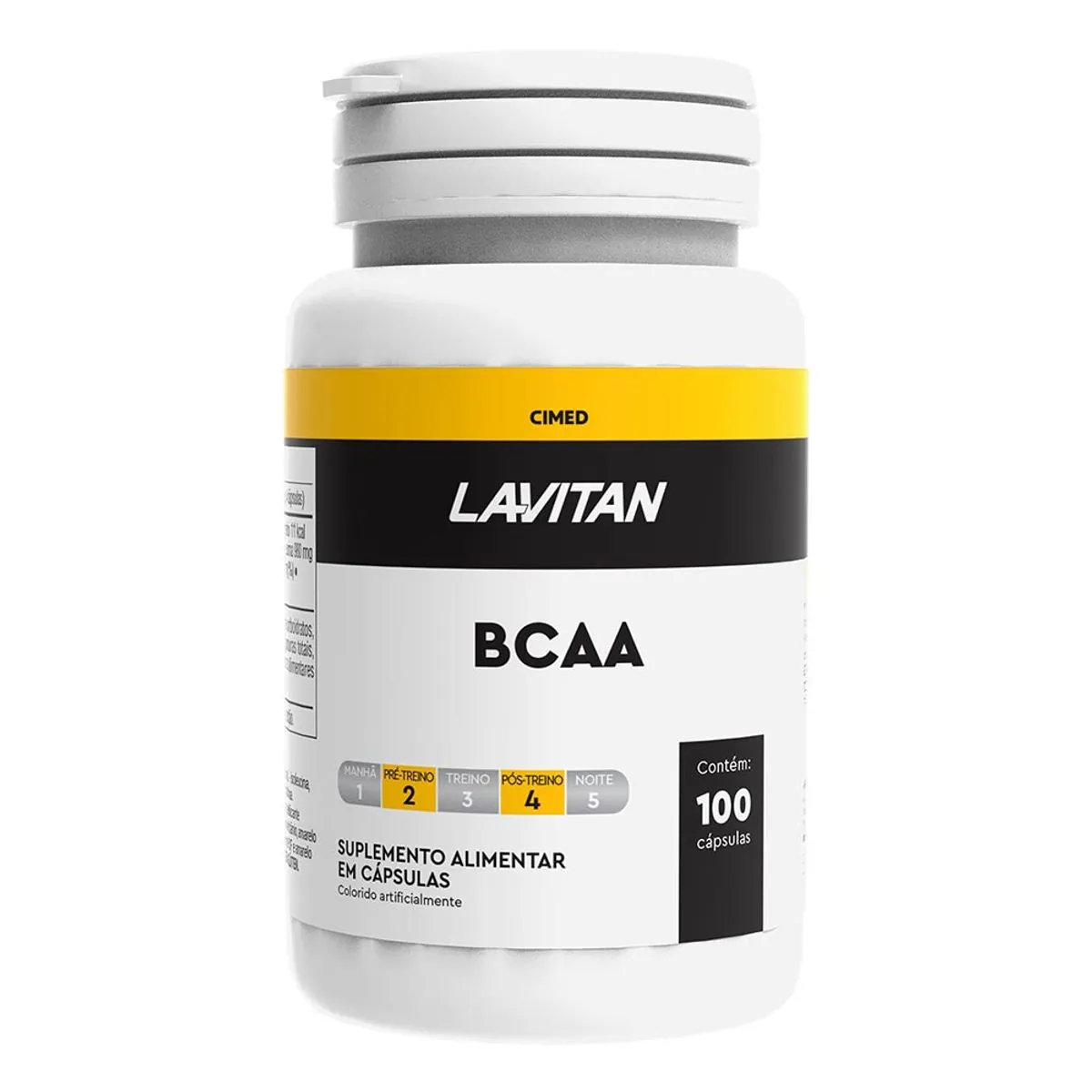 Bcaa Lavitan Frasco 100 Cápsulas