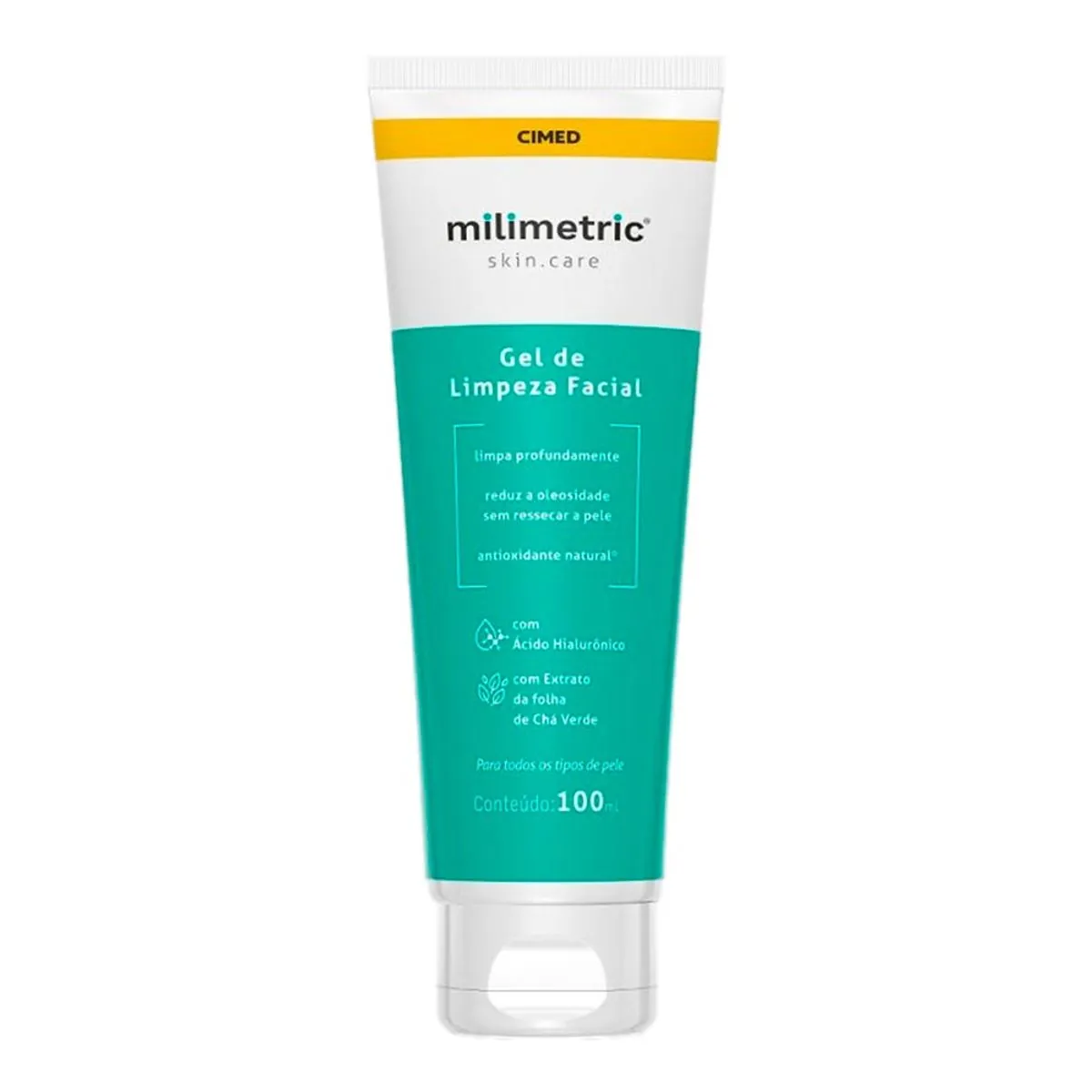 Gel De Limpeza Facial Milimetric Bisnaga 100ml