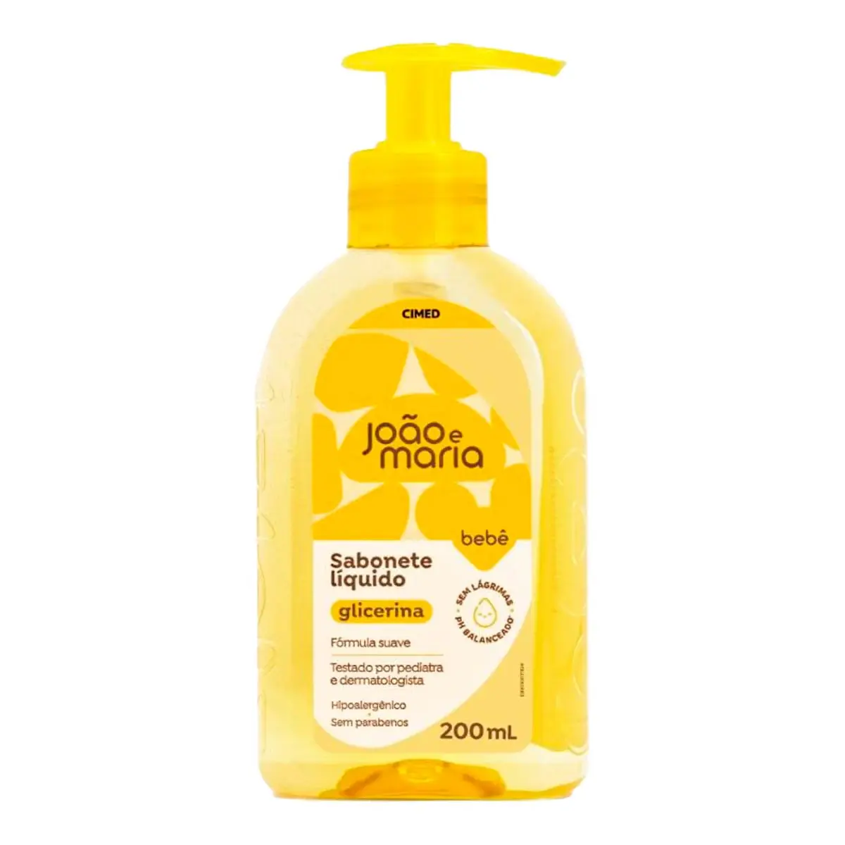 Sabonete Líquido De Glicerina João E Maria Frasco 200ml Pump