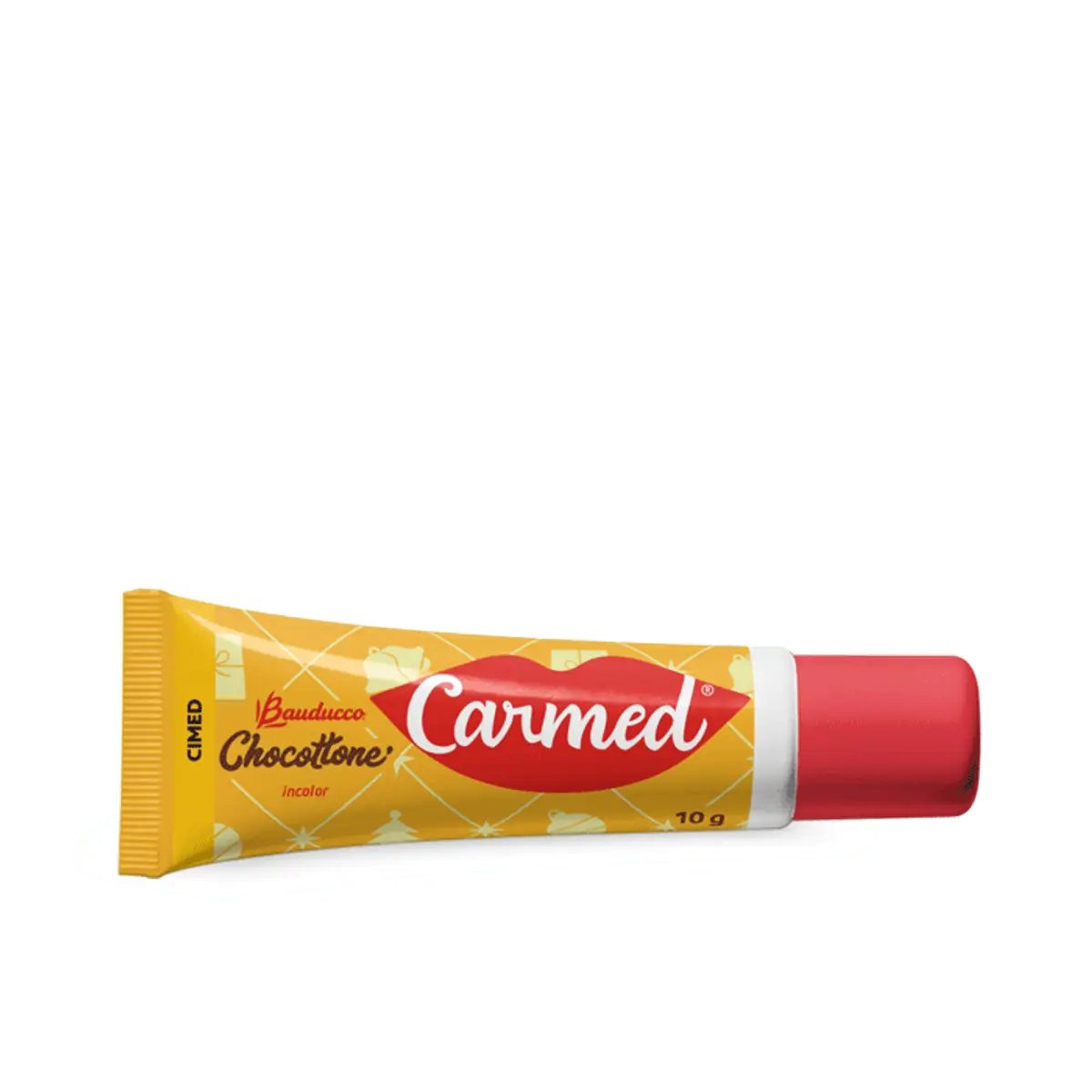 Hidratante Labial Bauducco Chocottone Carmed Caixa 11g