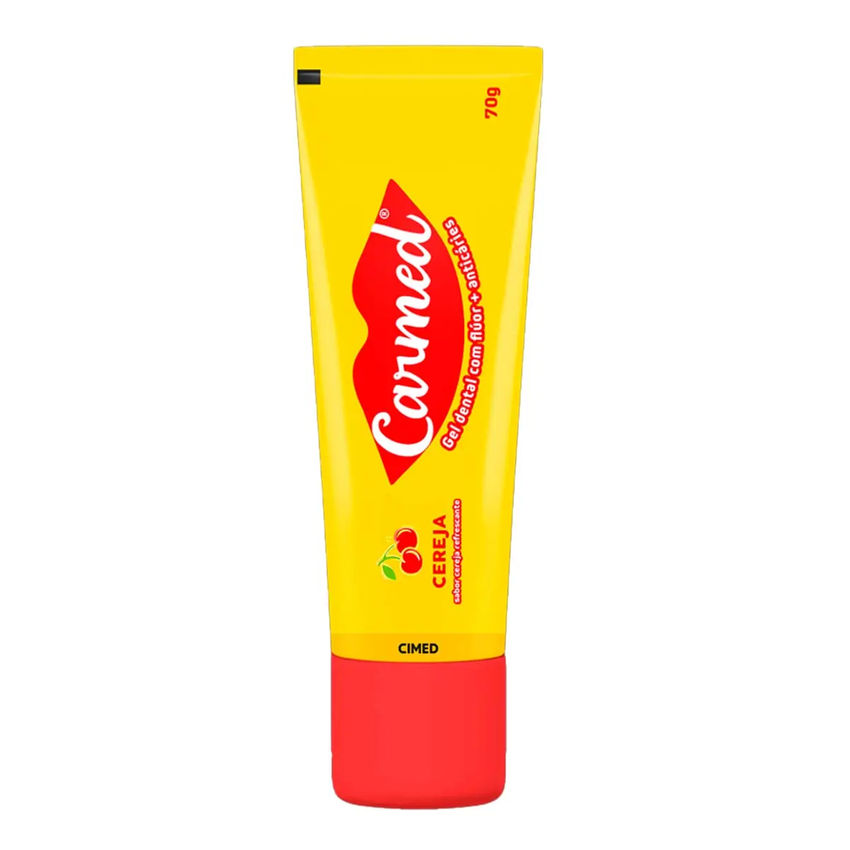 Gel Dental Infantil Com Flúor Cereja Carmed Caixa 70g