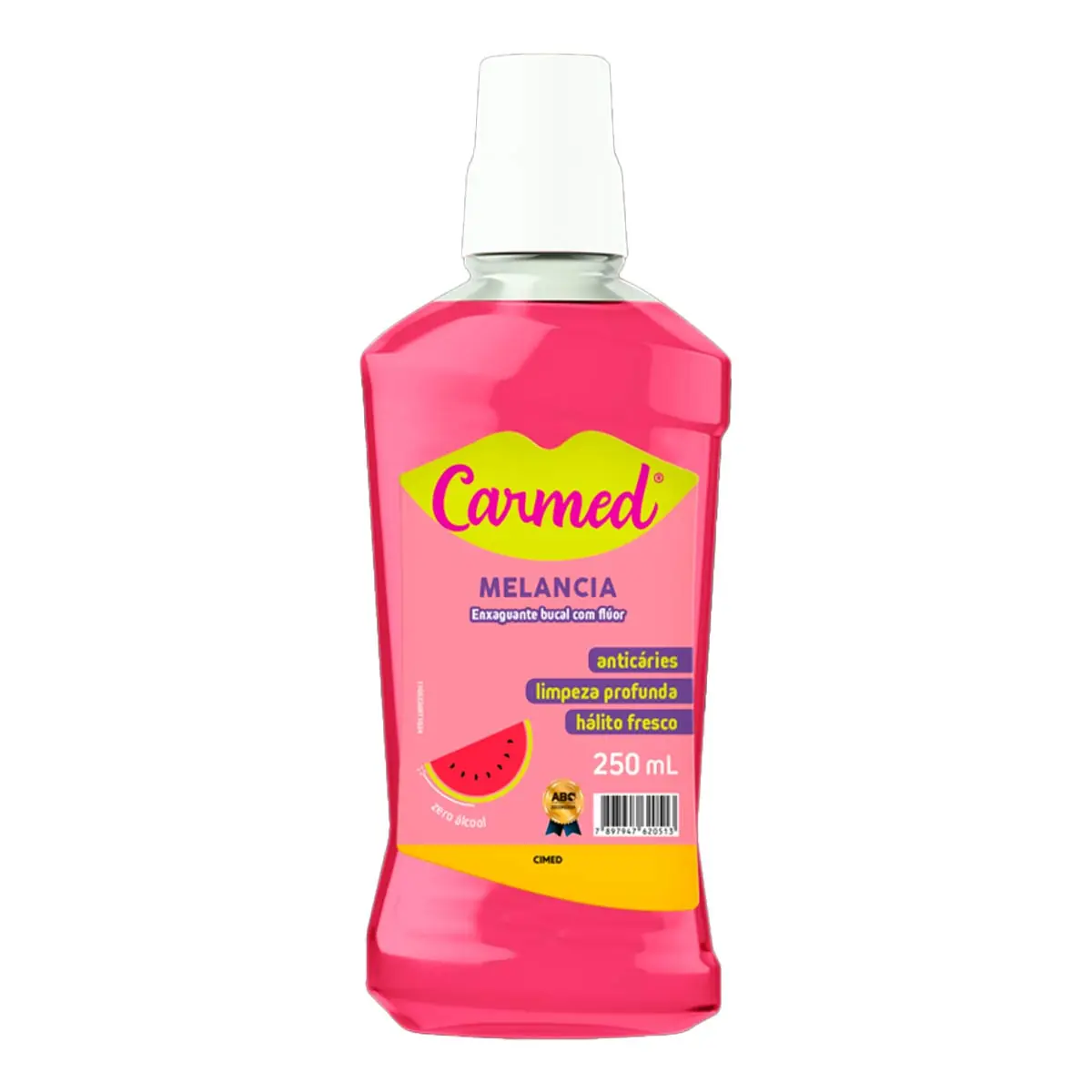 Enxaguante Bucal Zero álcool Melancia Carmed Frasco 250ml