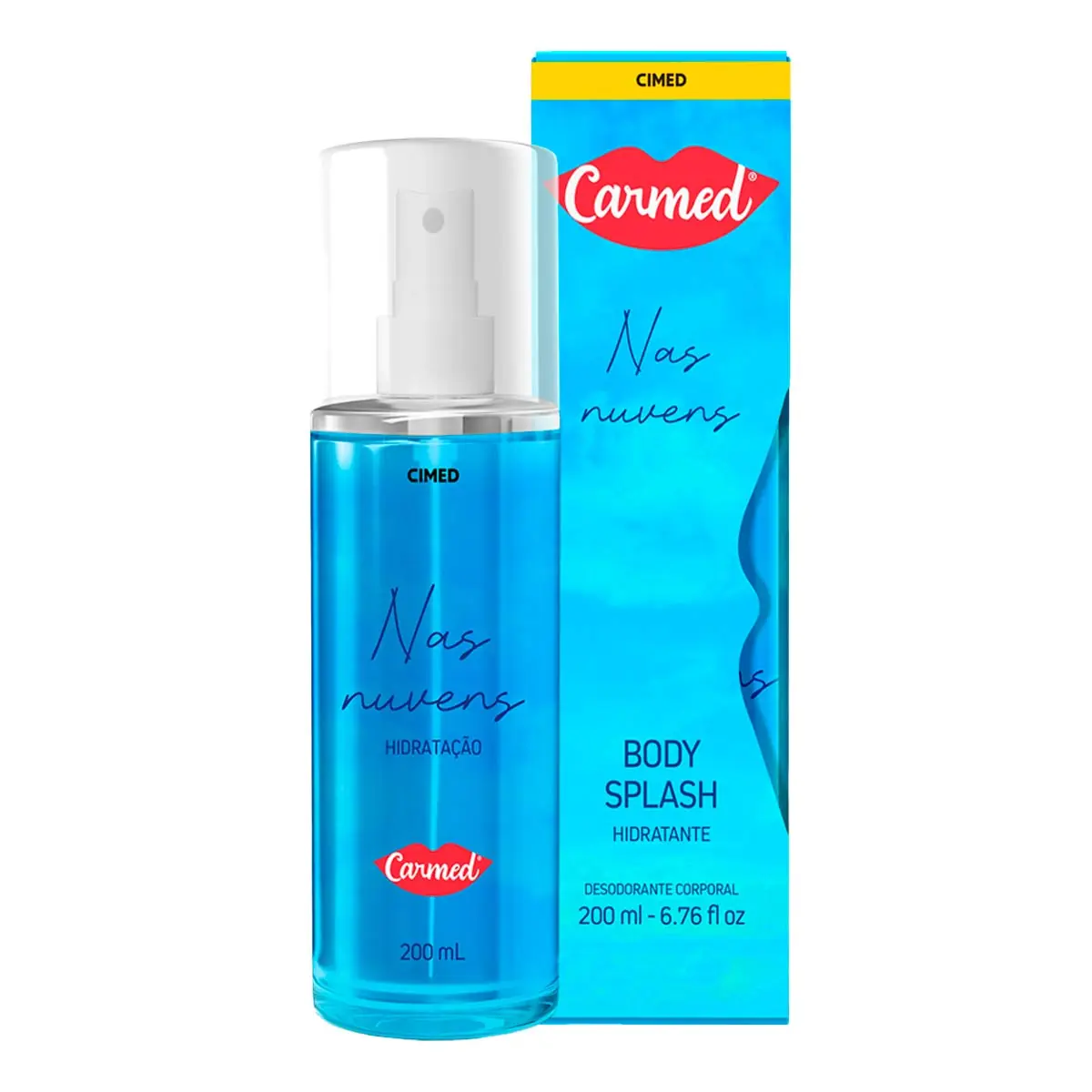 Body Splash Nas Nuvens Carmed Caixa 200ml Spray