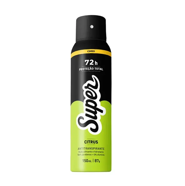 Super Desodorante Fr 250ml Citrus
