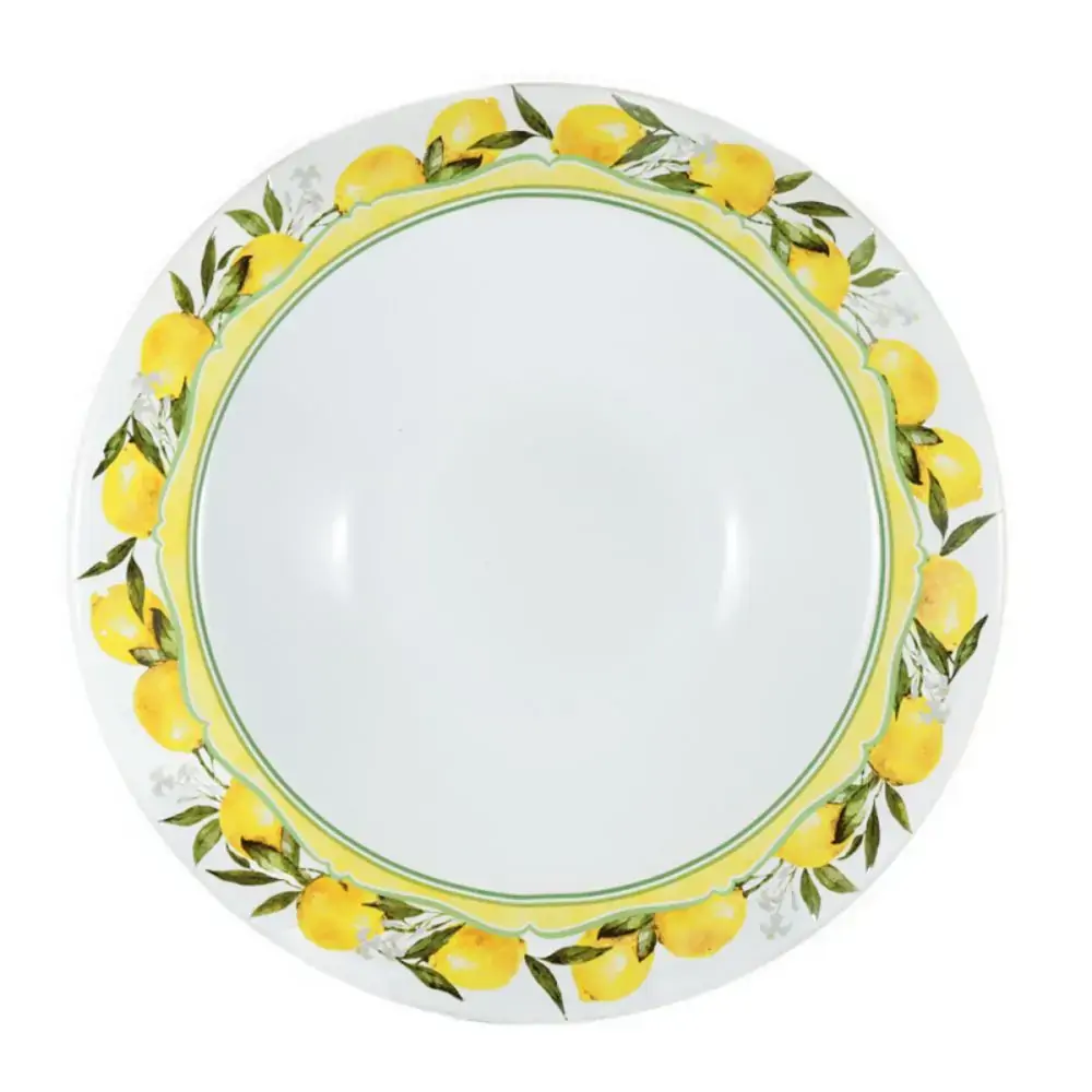 Conj.pratos Fundo Reto Citron