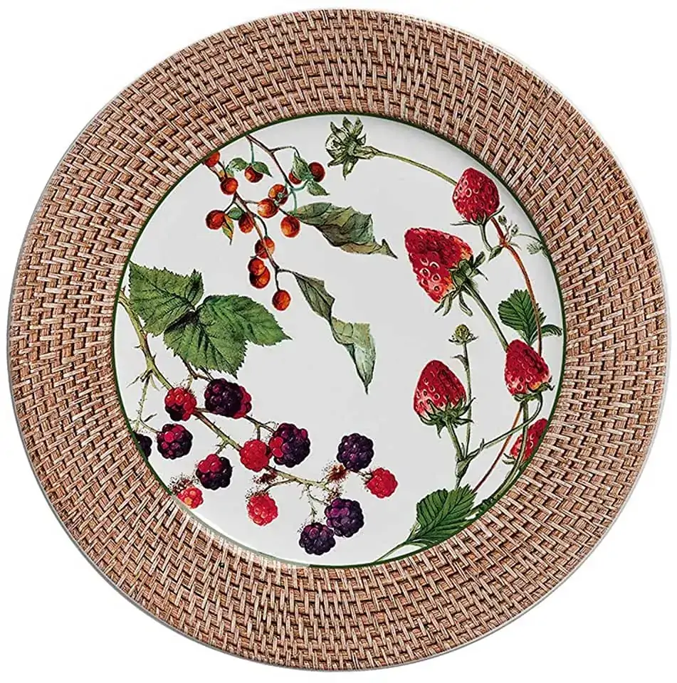 Cj.pratos Scalla Sobr.20,5cm Reto Berry