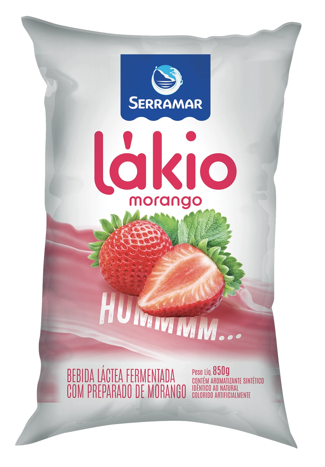 Bebida Lactea Lakio Morango Sc 850gr