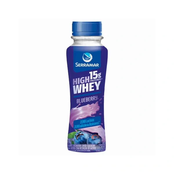 Iogurte High Whey Gf Serramar 220g Blueberry