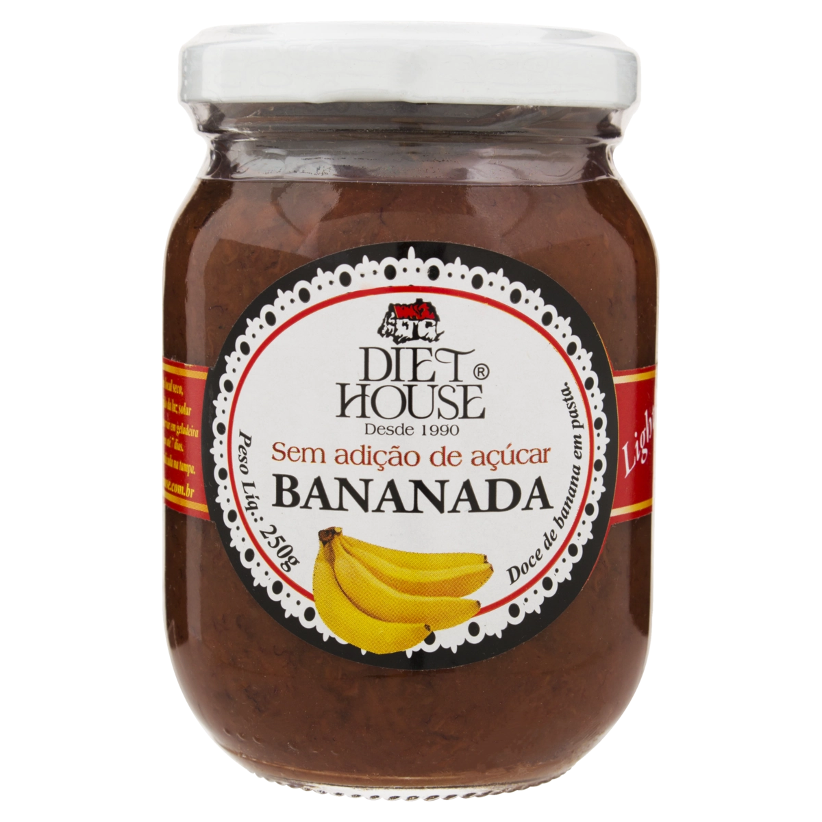 Bananada Diet HOUSE Vidro 250g