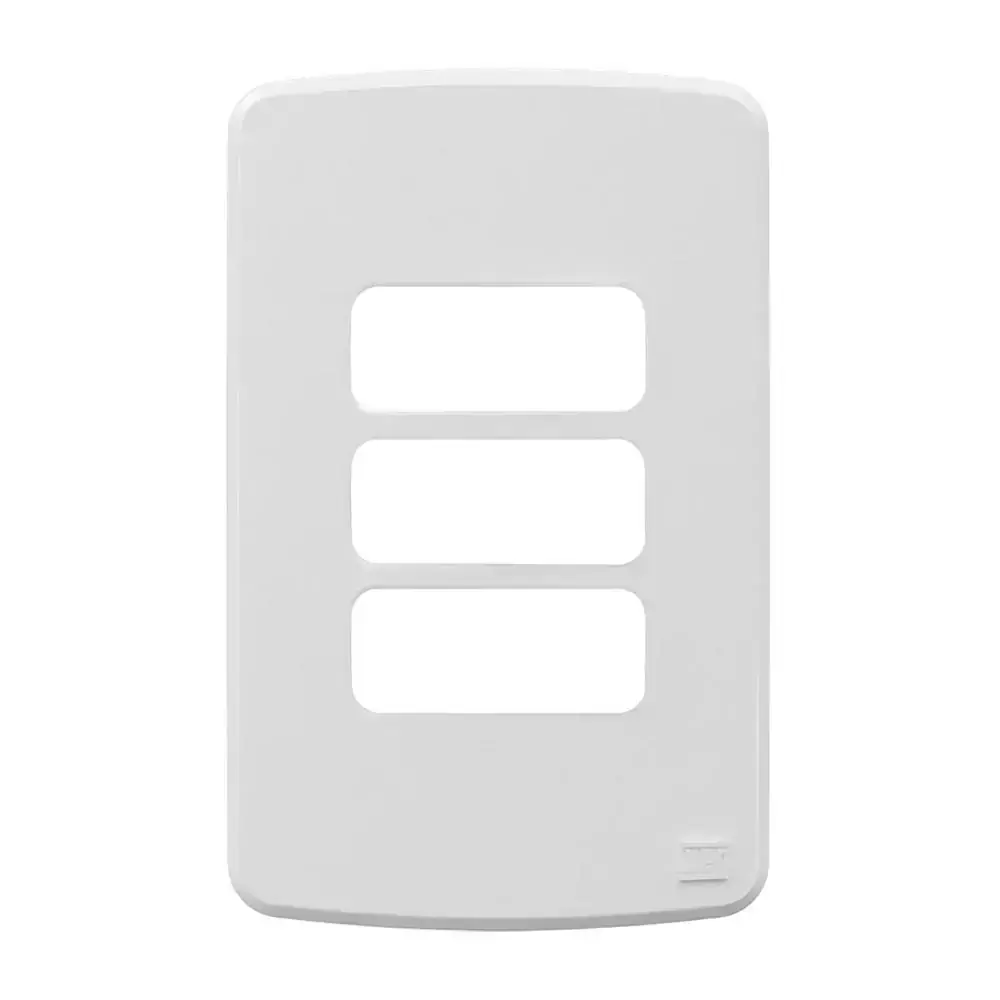 Placa 4´´X2´´ para 3 Módulos Compose Branca