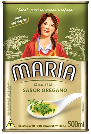 Soja E Oliva Com Orégano Maria Lata
