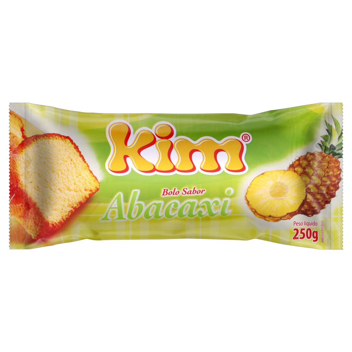 Bolo Abacaxi Kim Pacote 250g