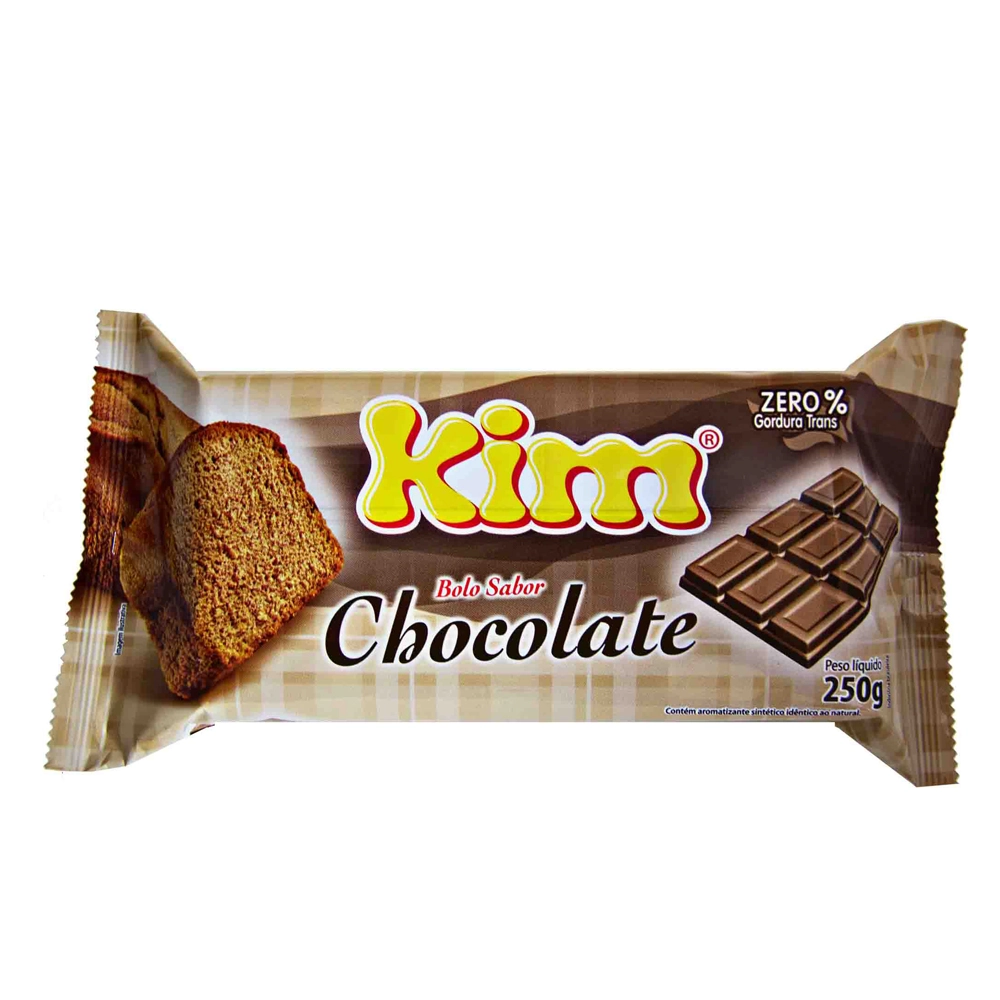 Bolo Chocolate Kim Pacote 250g