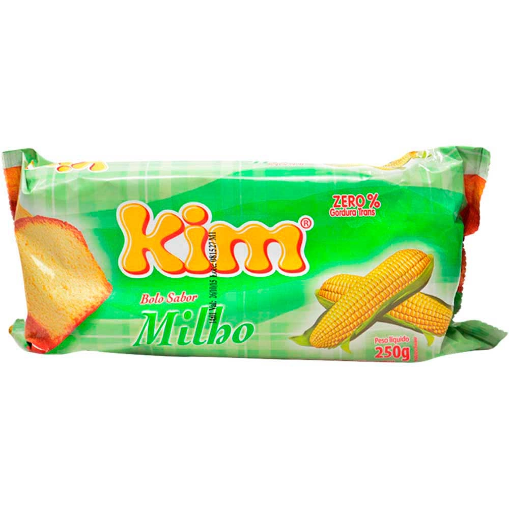 Bolo Milho Kim Pacote 250g