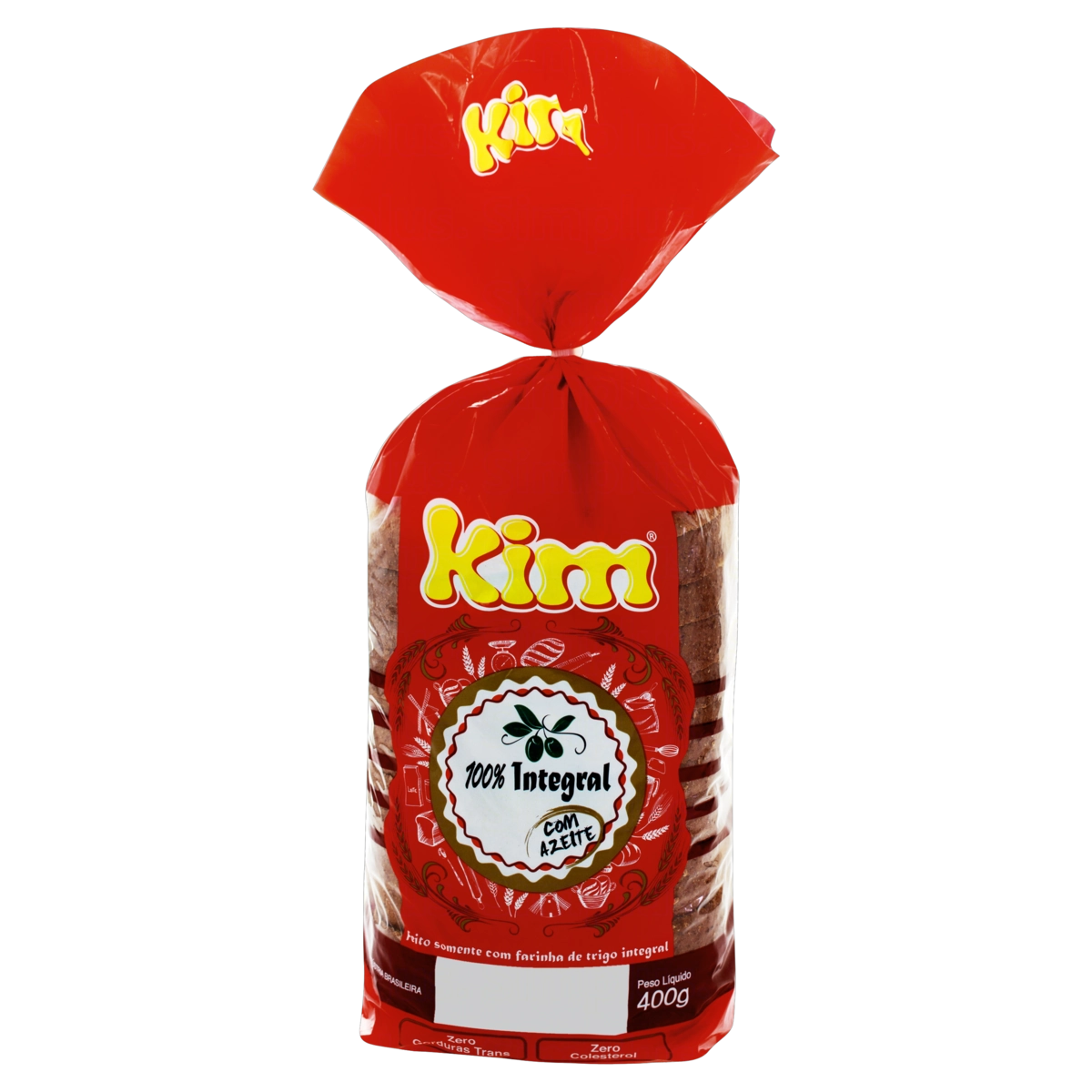 Pão Integral Azeite Kim Pacote 400g