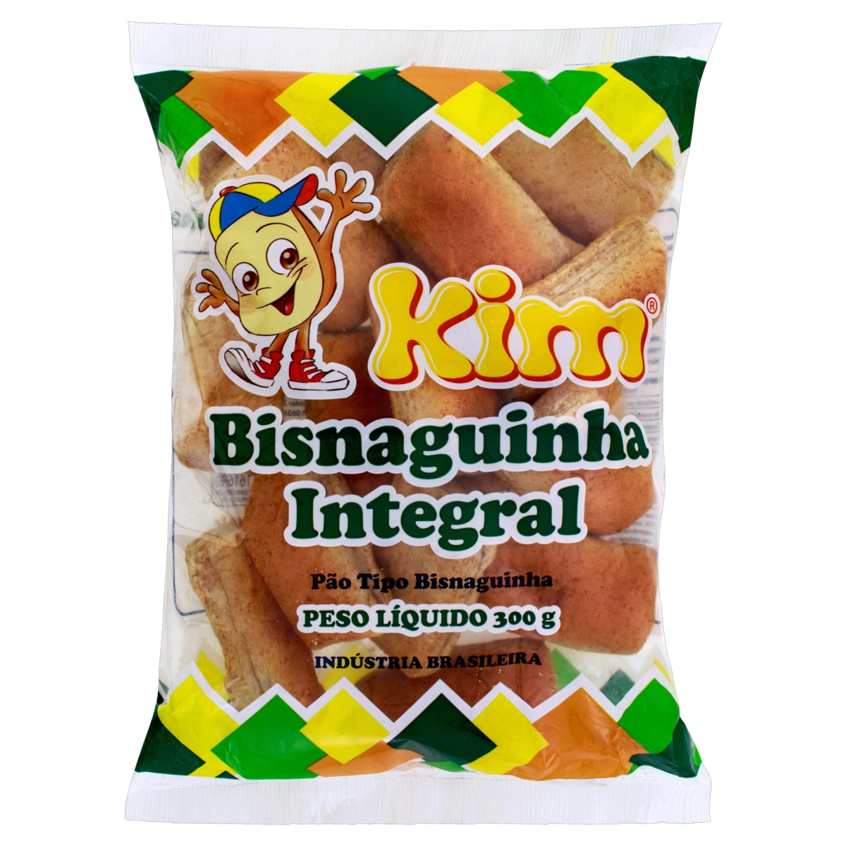 Pão Bisnaguinha Integral Kim Pacote 300g