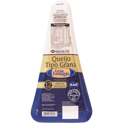 Queijo Grana Fracionado Gran Formaggio