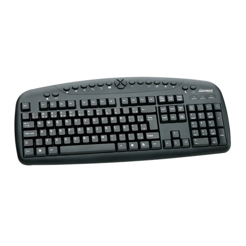 Teclado Multimidia Maxprint Usb 605639