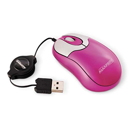 Mini Mouse Otico Maxprint Retratil Rosa