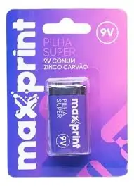 Bateria Super 9v 6f22 Maxprint
