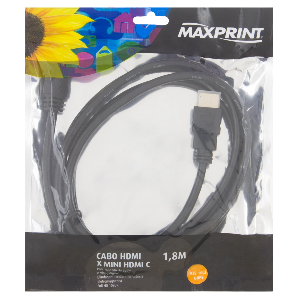 Cabo Hdmi X Mini Hdmi C Maxprint