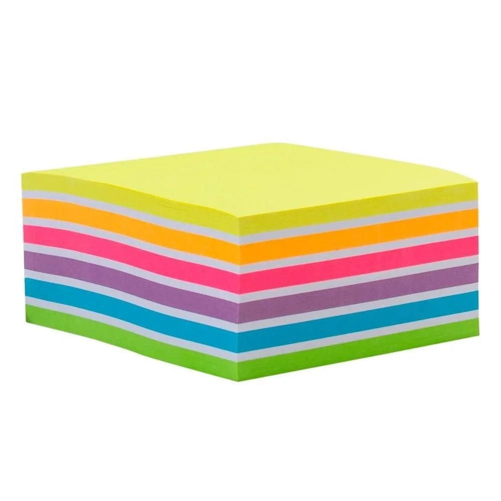Bloco Adesivo Maxprint Cubo 7cores