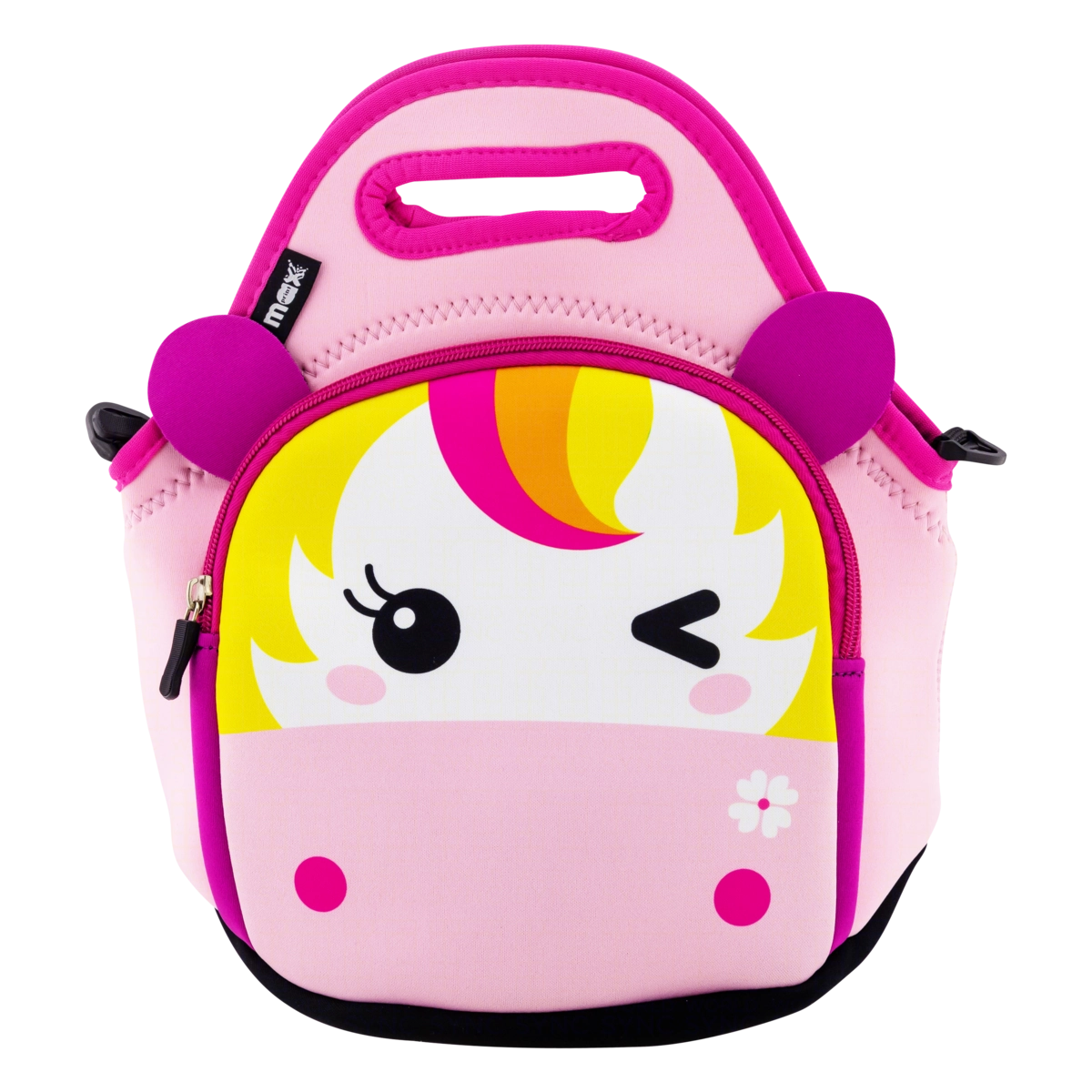 Lancheira Térmica Rosa Zoo Neoprene Poopstore
